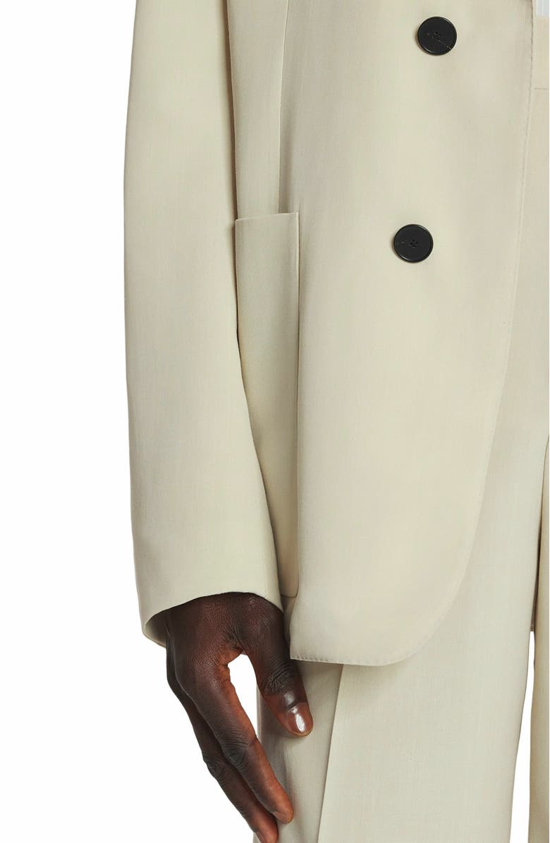 Lanvin Loose-Fitting Wool Blend Jacket, Alternate, color, 