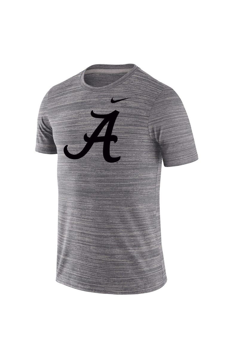 Nike Men's Nike Charcoal Alabama Crimson Tide Big & Tall Performance Velocity Space Dye T-Shirt, Alternate, color, 