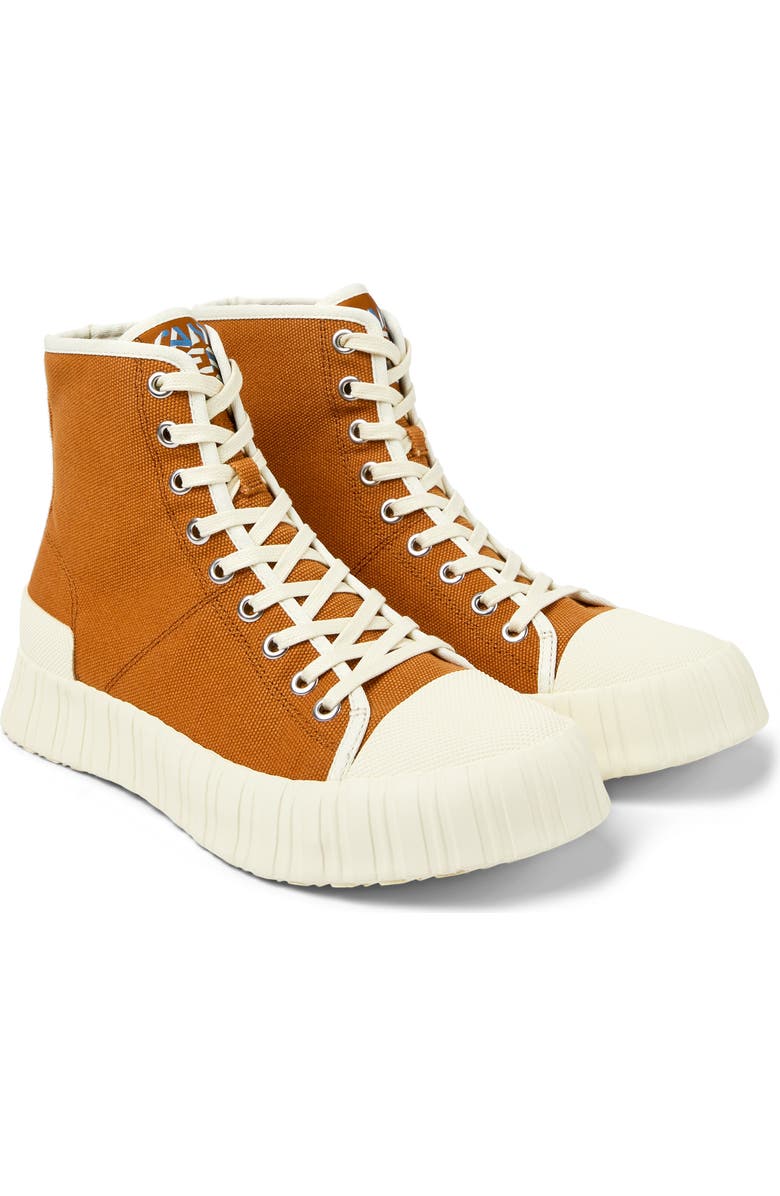 CAMPERLAB Roz High Top Sneaker, Main, color, Medium Brown
