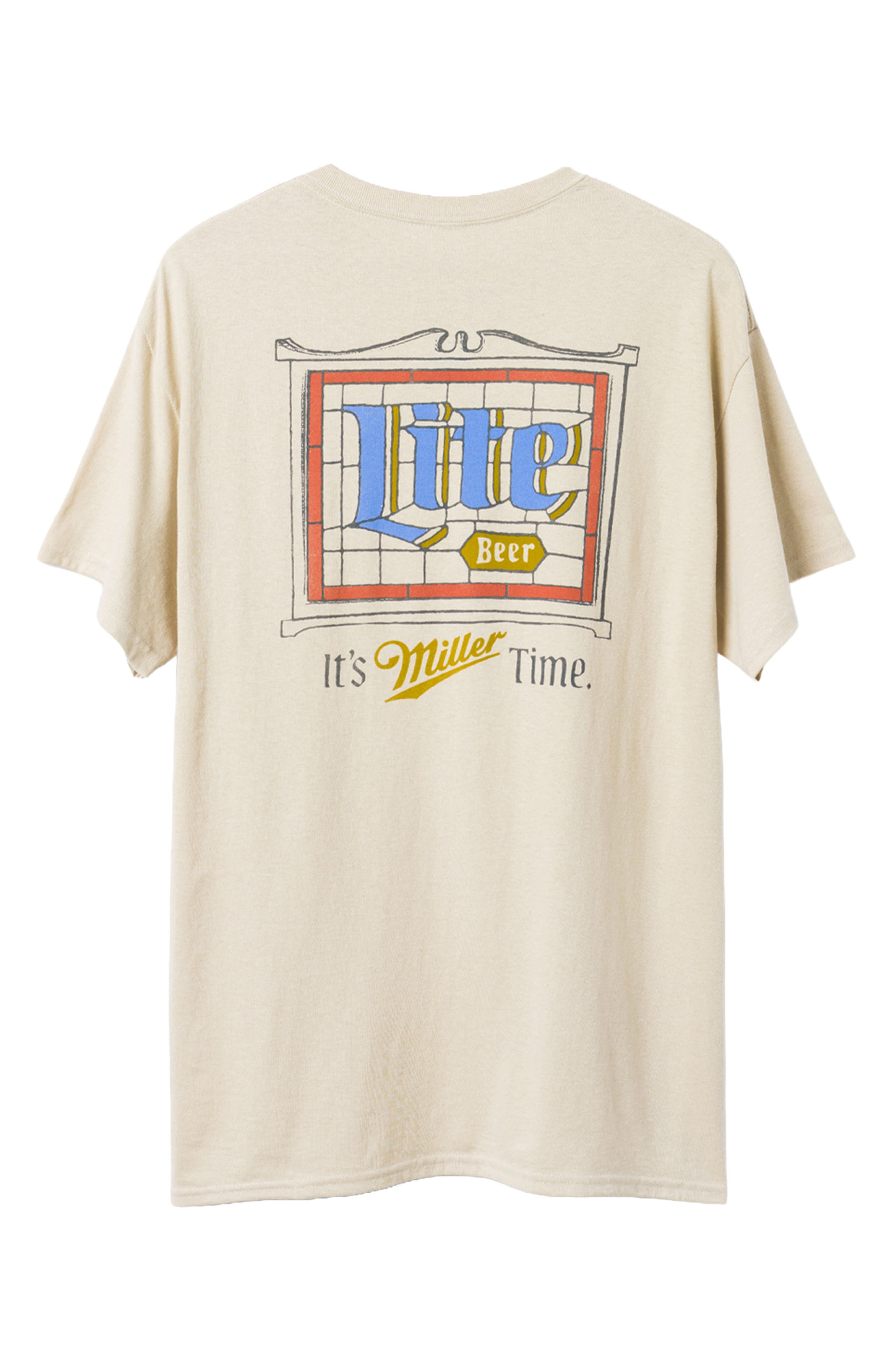 Junk Food Miller Lite Stained Glass Graphic T-Shirt (Men) | Nordstromrack