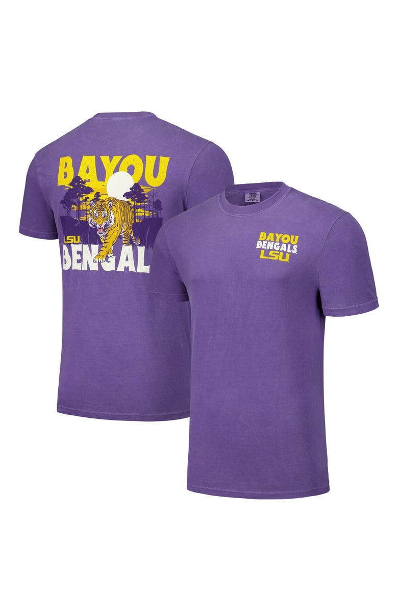 IMAGE ONE Unisex Purple LSU Tigers Hyper Local Bayou Bengals T-Shirt, Alternate, color,