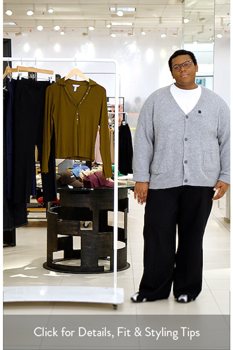 Collar Rib Long Sleeve Top video