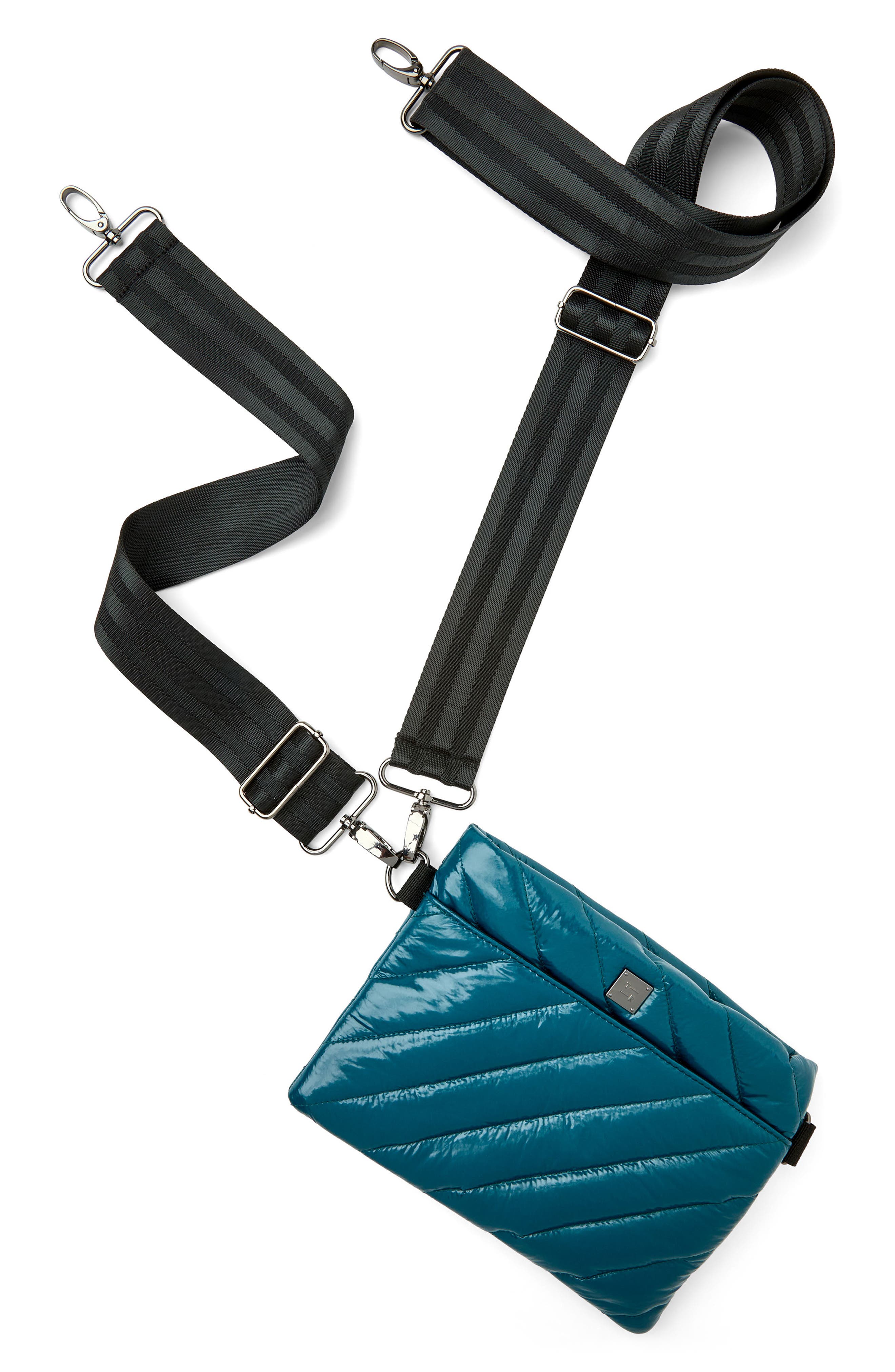 THINK ROYLN Diagonal Bum Bag 2.0, Alternate, color, Glossy Teal