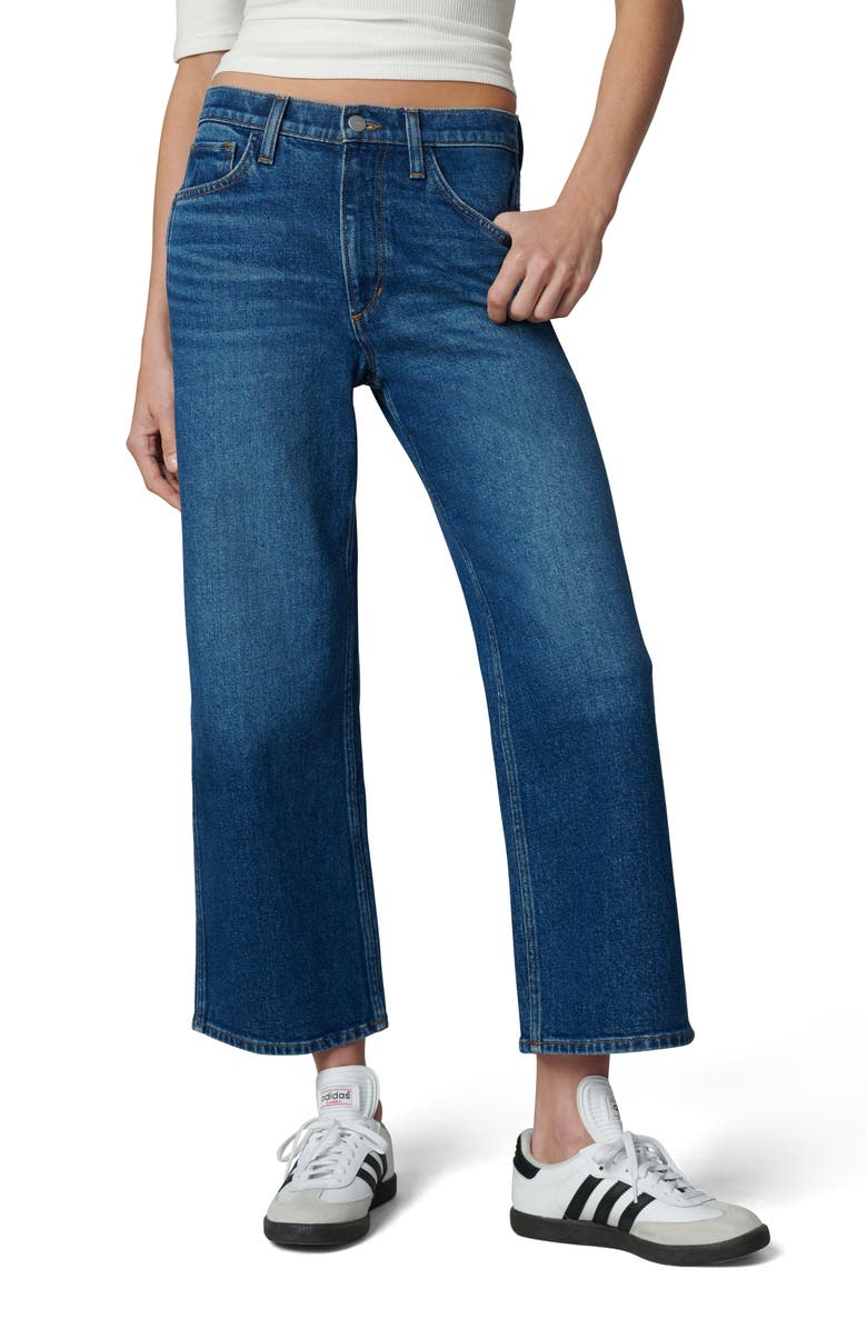 Joe's The Blake High Waist Crop Wide Leg Jeans, Main, color, 