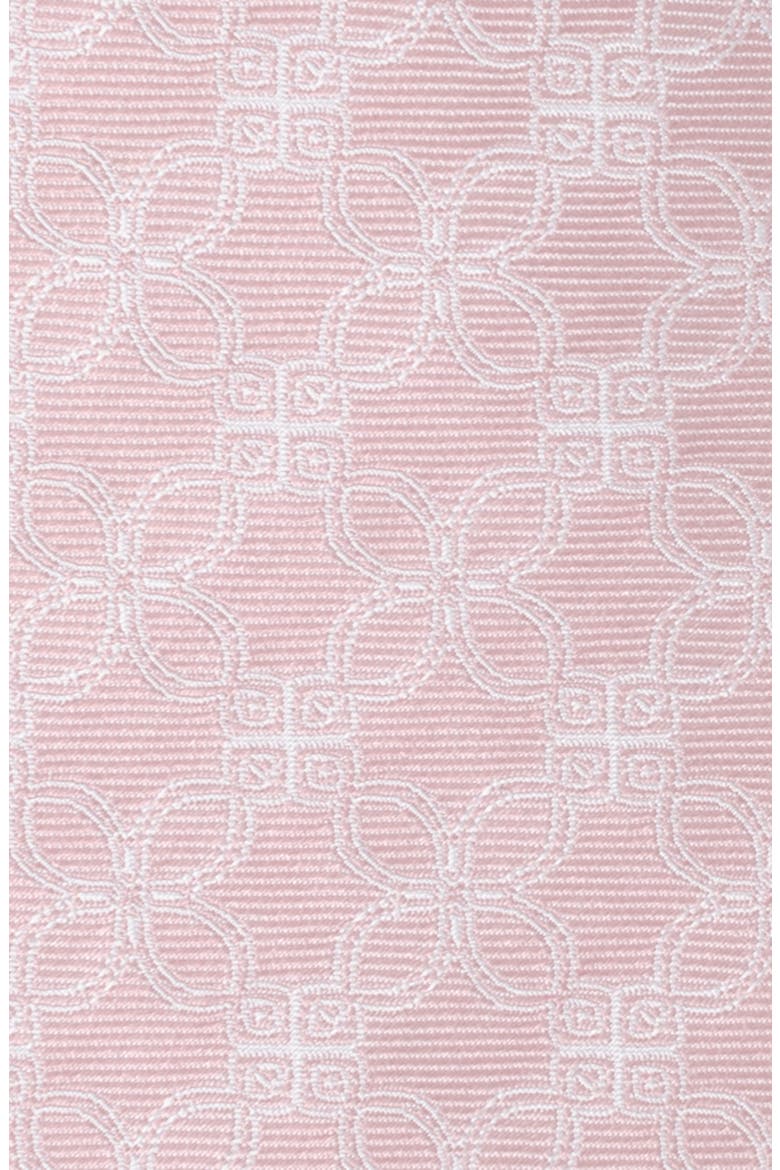 Pink Art Deco Silk Tie, Alternate, color, PINK