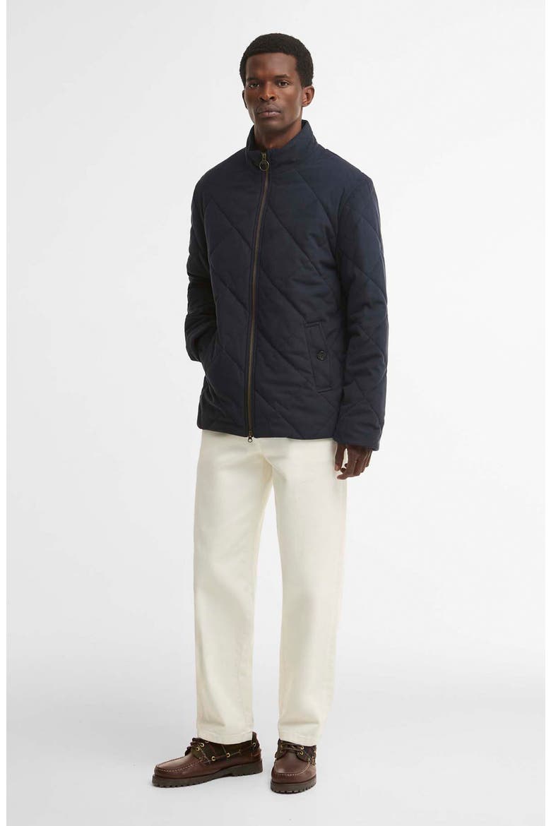 Corden Quilted Jacket, Alternate, color, DARK NAVY