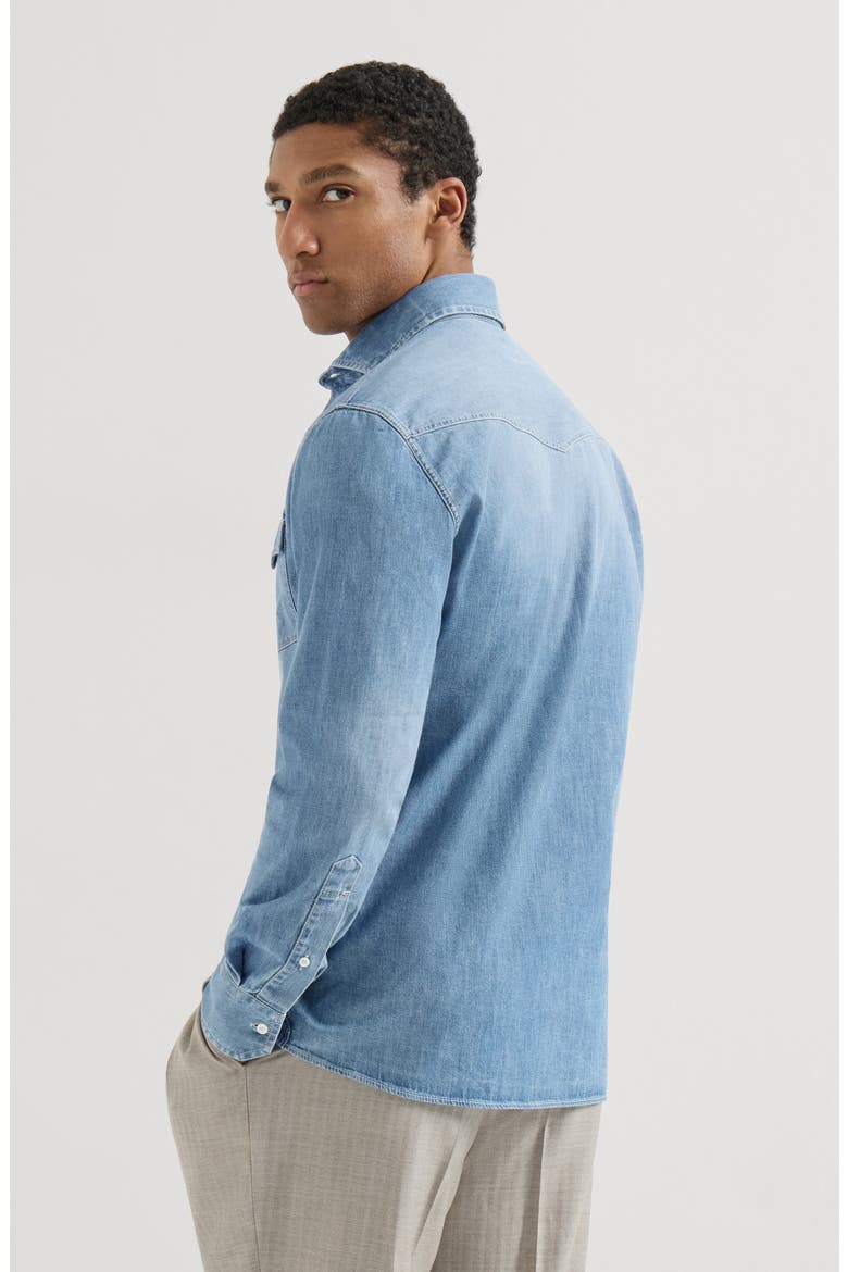 Easy fit shirt, Alternate, color, Light Denim