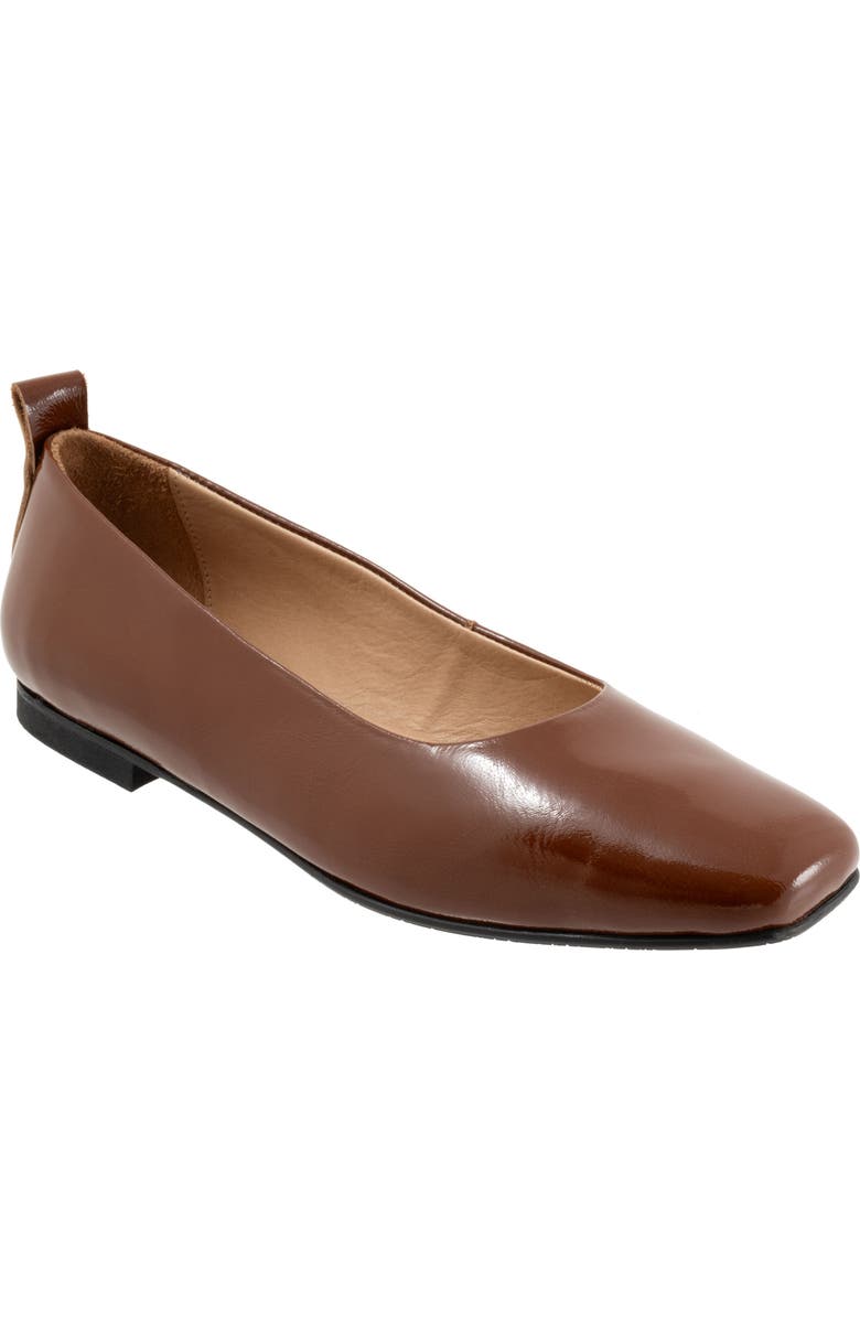Bueno Elizabeth Flat, Main, color, Walnut Patent