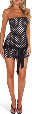 Tiger Mist Tove Polka Dot Sleeveless Mini Dress