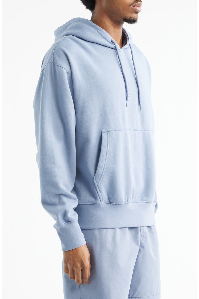 Stacked Hi Pullover Hoodie, Alternate, color, GLACIAL SLATE