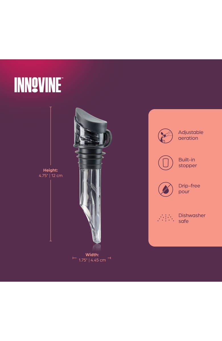 Innovine Tilt Aerator, Alternate, color, Graphite