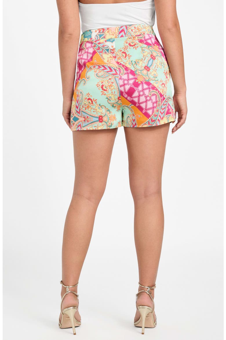 Grenada Scarf Print Shorts, Alternate, color, GRENADA PRINT