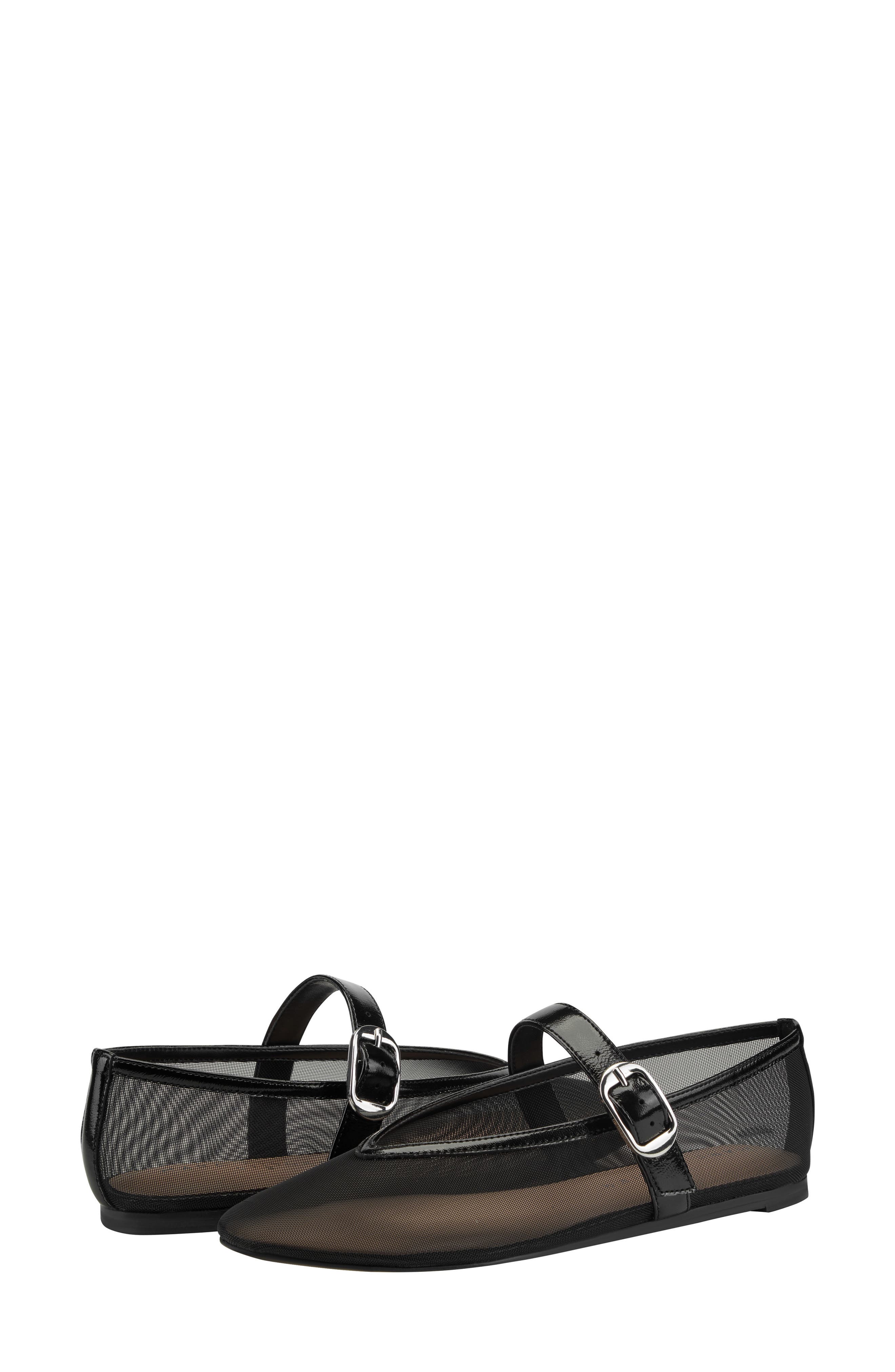 Marc Fisher LTD Godina Mesh Mary Jane Flat, Alternate, color, 