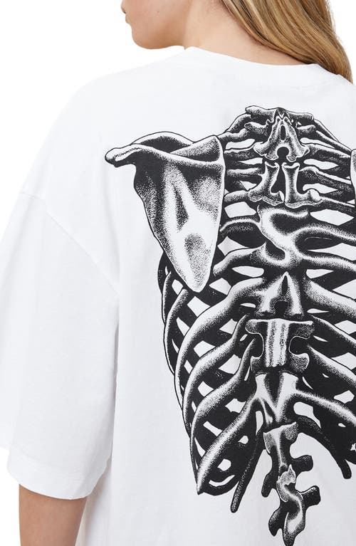 Allsaints Amelie Anatomica Oversize Cotton Graphic T-shirt