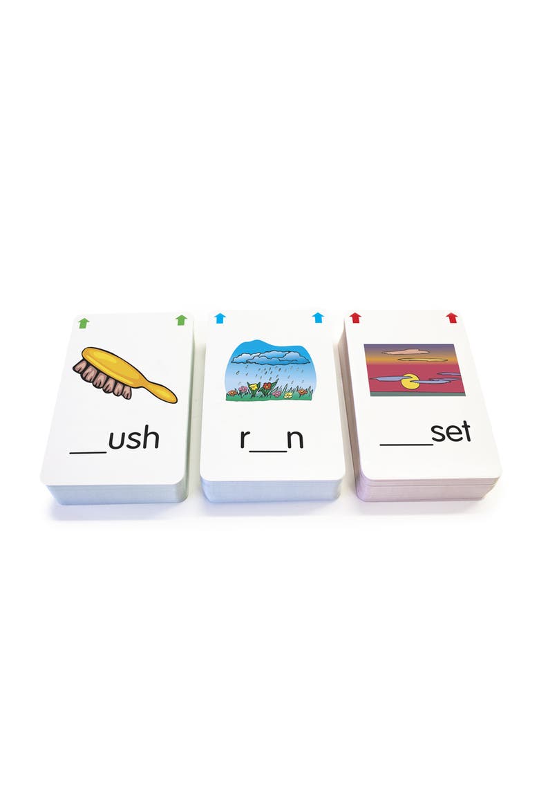 Phonics Flashcards, Alternate, color, Multicolored
