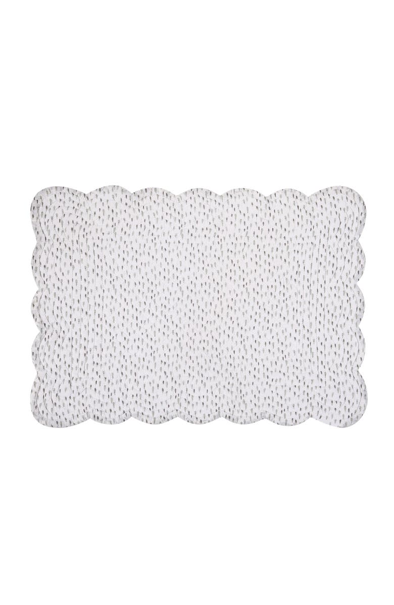 C&F Home Blair Placemats, Set of 6, Alternate, color, Green