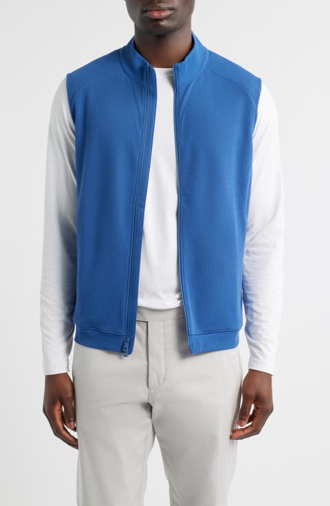 Cradle Piqué Performance Full Zip Vest