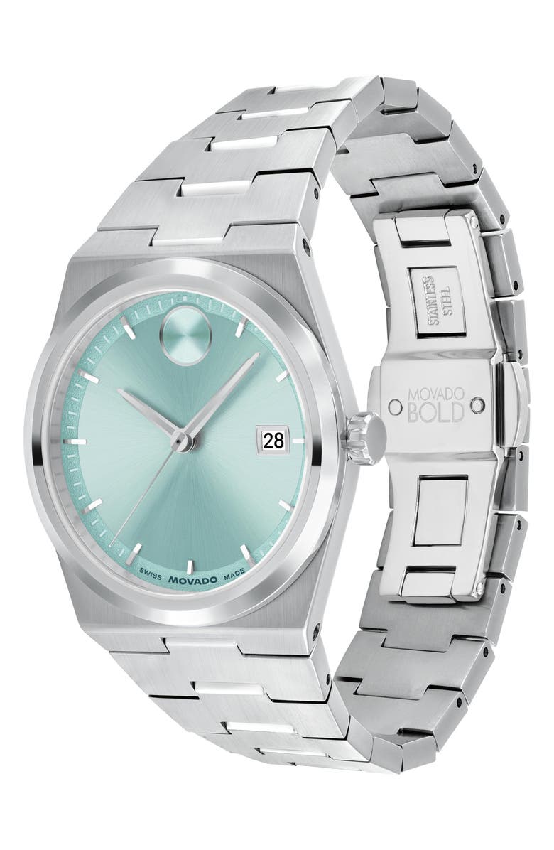 Movado Bold Quest Bracelet Watch, 35mm, Alternate, color, 