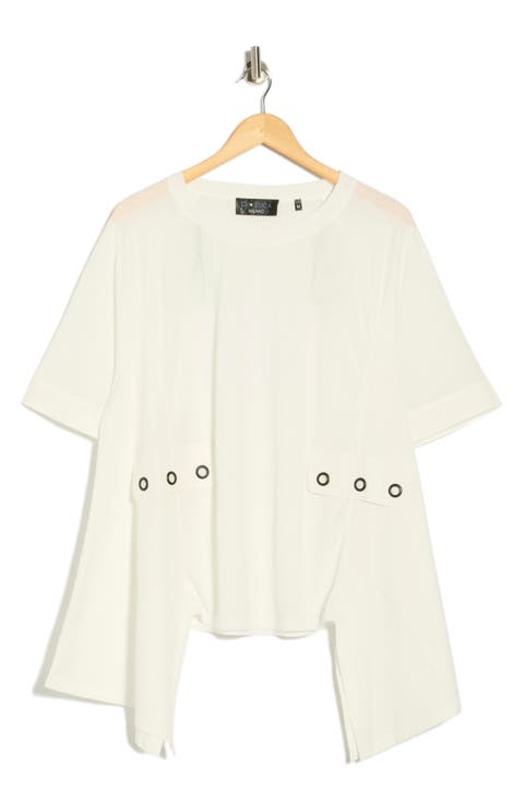 Grommet High-Low Top