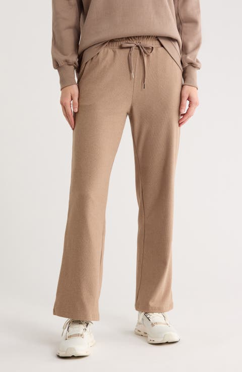 Tie Waist Straight Leg Pants