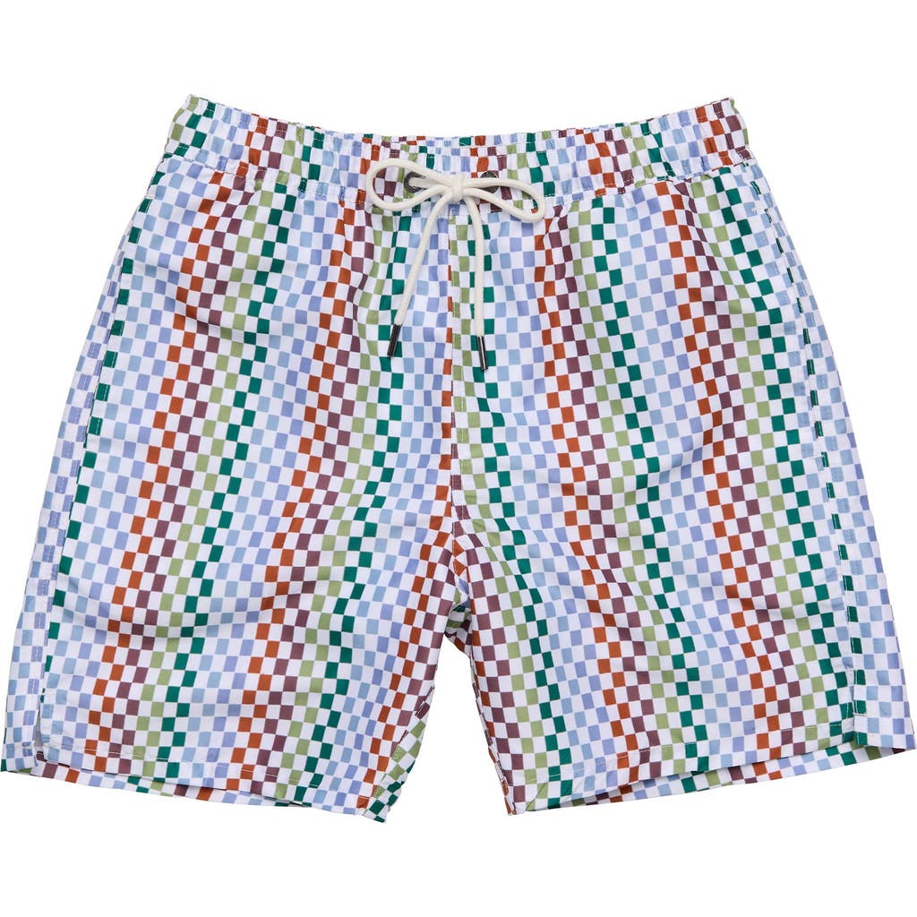 Snapper Rock 4 Way Stretch Swim Short In Blue