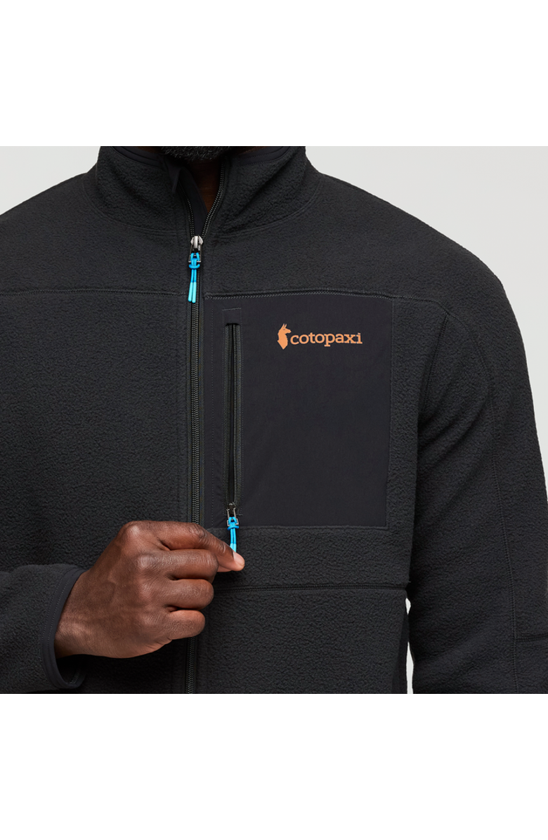 Cotopaxi Abrazo Fleece Full-Zip Jacket - Men's, Alternate, color, Cotopaxi Black