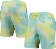 New Era Men's New Era White Miami Dolphins Tie-Dye Shorts