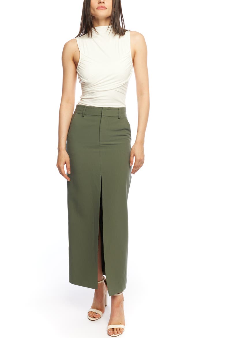 Tess Maxi Skirt, Alternate, color, JADE