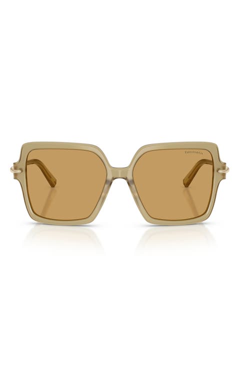 57mm Square Sunglasses