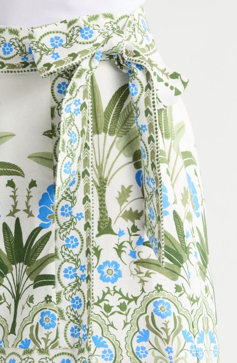 SUGARLIPS Senara Floral Print Wrap Skort, Alternate, color, 