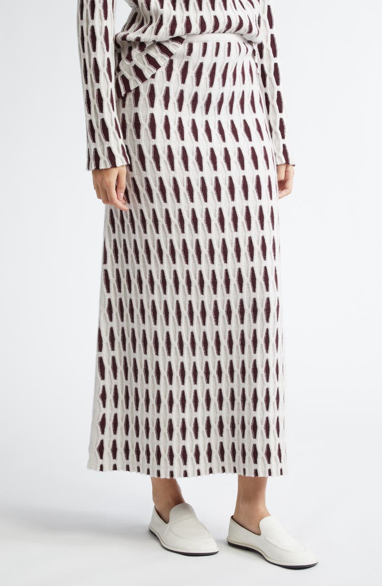 ZANKOV Elisabetta Knit Wool Skirt, Main, color,