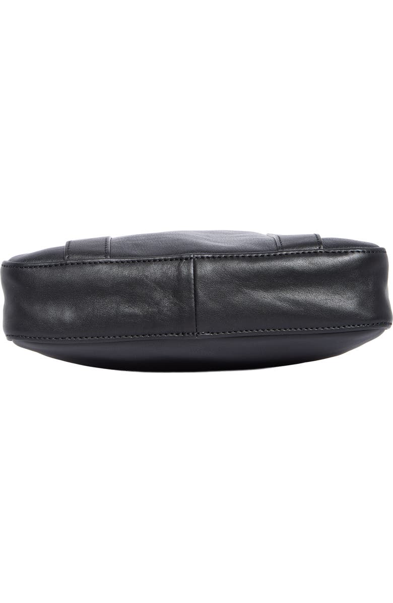 Longchamp 3D Leather Crossbody Bag, Alternate, color, Black