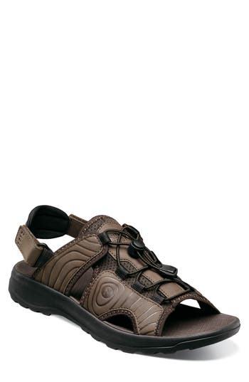 Nunn Bush Huck Toggle Sandal In Brown