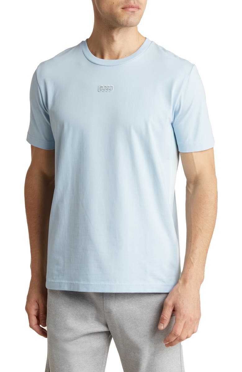 BOSS Stripe Tape T-Shirt, Main, color,