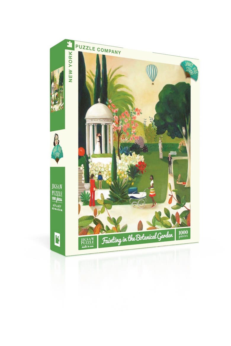 Fainting in the Botanical Garden 1000 Piece Puzzle, Alternate, color, No Color