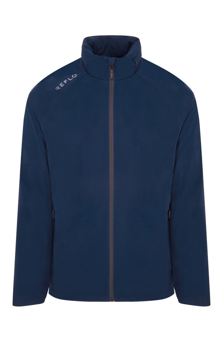 Reflo Evelix Waterproof Recyclable Jacket, Alternate, color, True Navy