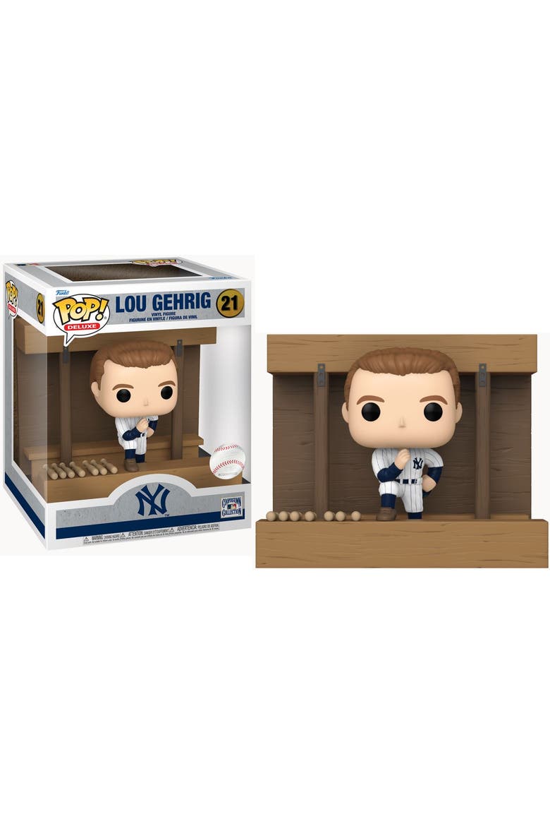 Lou Gehrig (New York Yankees) MLB Funko Pop! Deluxe, Main, color, White