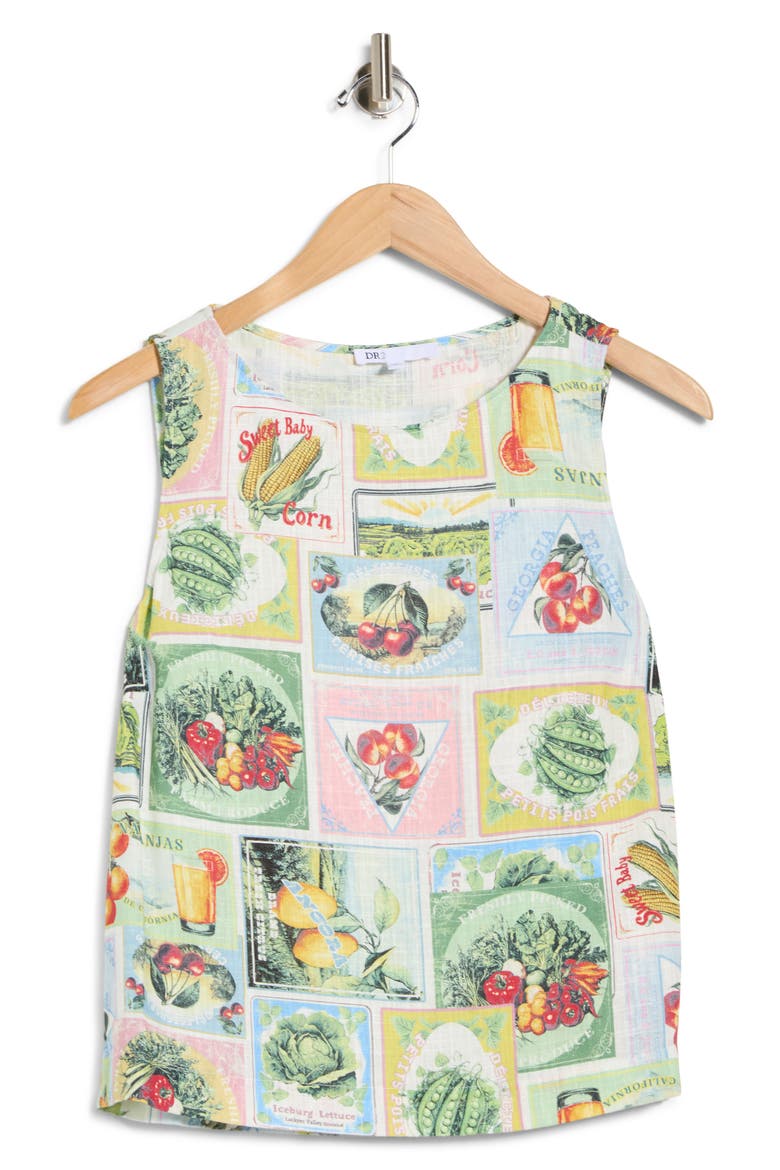 Desert Scenic Shell Top, Main, color, GREEN MULTI