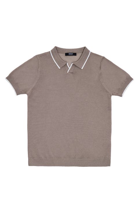Kids' Johnny Collar Polo Sweater