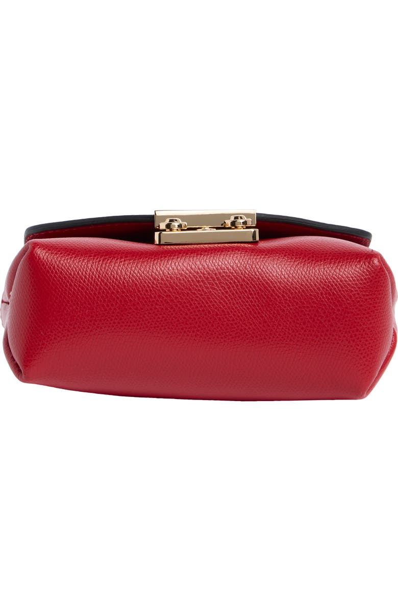 VALENTINO BY MARIO VALENTINO Lola Bonbonniere Leather Crossbody Bag, Alternate, color, Red