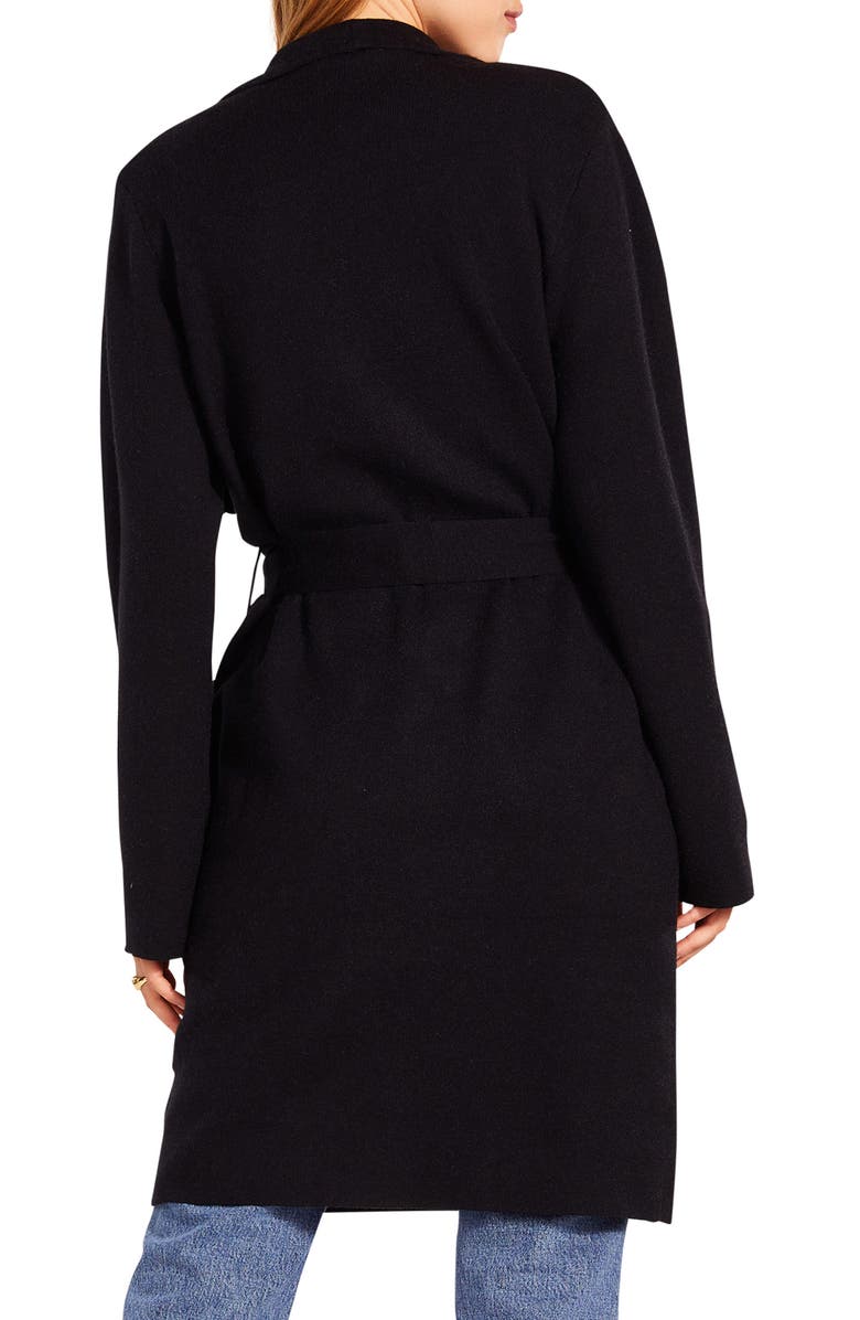 Steve Madden BB Dakota Drape Front Cardigan Coat, Alternate, color,