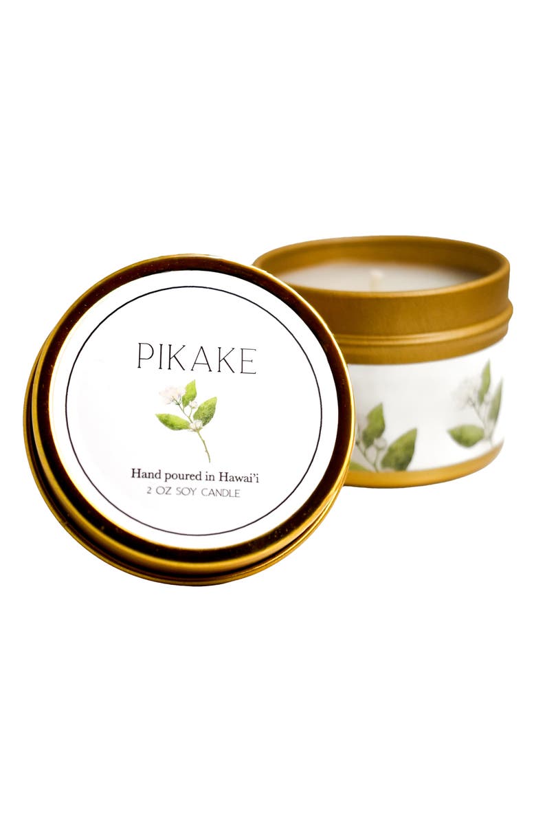 Jules & Gem Hawaii Scented Soy Wax Candle, Main, color, Pikake