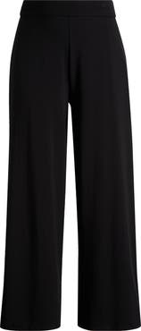 Eileen Fisher High Waist Wide Leg Pants