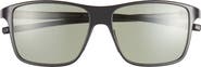TAG Heuer Bolide 57mm Rectangular Sport Sunglasses