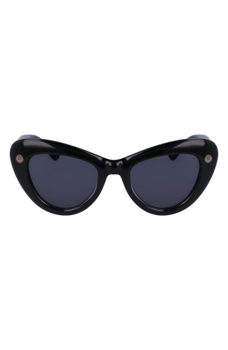 Lanvin Daisy 50mm Cat Eye Sunglasses, Main, color,