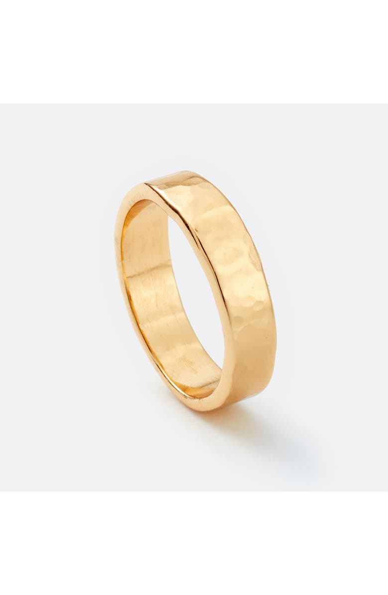 Sara Patino Golden Orbit Hammered Ring, Alternate, color, Gold