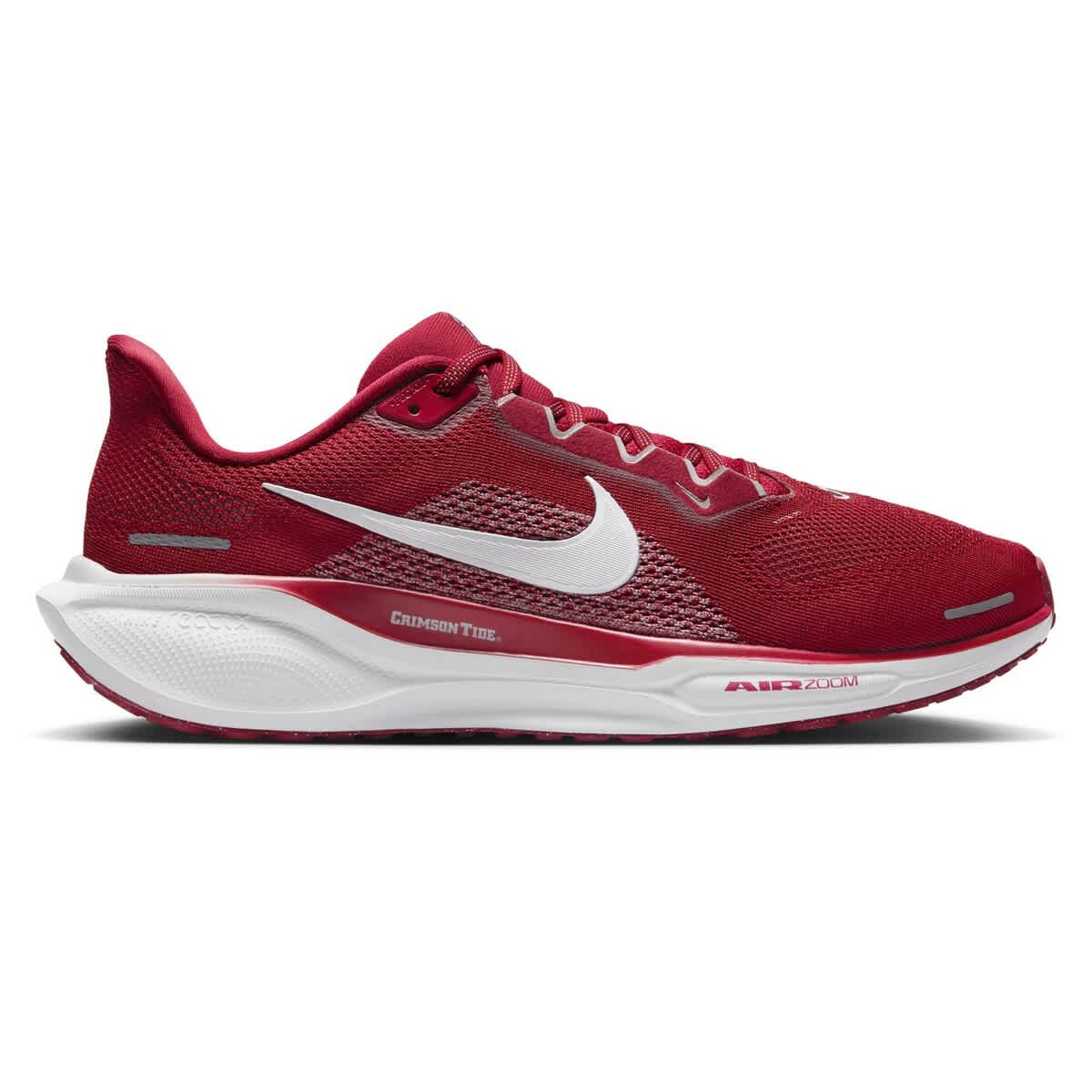 Nike Unisex Nike Crimson Alabama Crimson Tide Zoom Pegasus 41 Running Shoes, Main, color, 