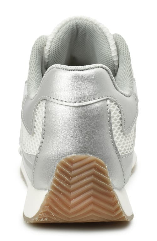 NICOLE MILLER NICOLE MILLER METALLIC MESH SNEAKER 