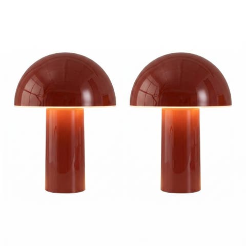 Celia Rechargeable Cordless LED Desk Lamps, Set of 2