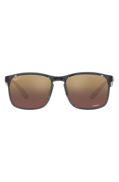 58mm Rectangle Sunglasses